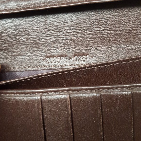 Vintage Gucci  Wallet Heart Crest shima line - Picture 12 of 16